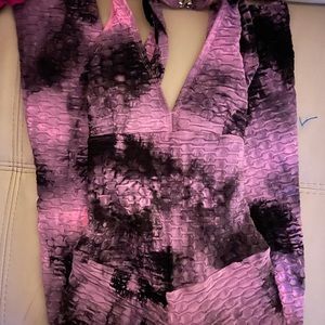 Blue body Brazil bodysuit